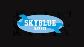 Sky Blue Garage